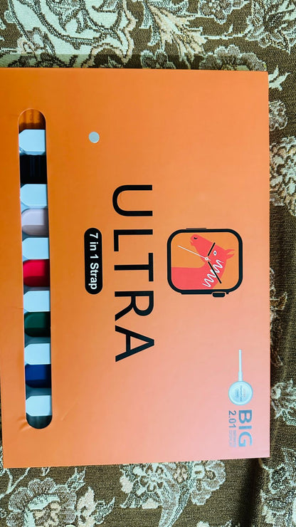 Ultra Smart Watch – 7-in-1 Interchangeable Straps