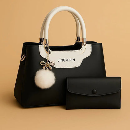 2 Piece Set Jing & Ping Ladies Bag