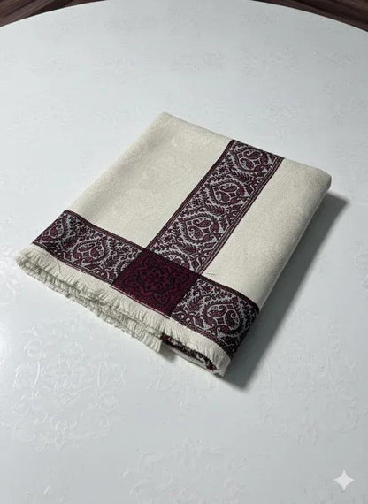 Women’s Premium Pashmina Wool Plain Shawl